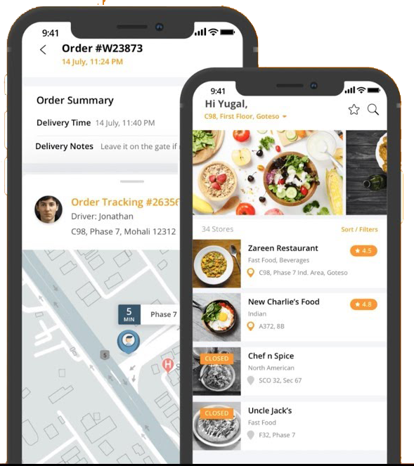 Online Ordering ecommerce Software System App