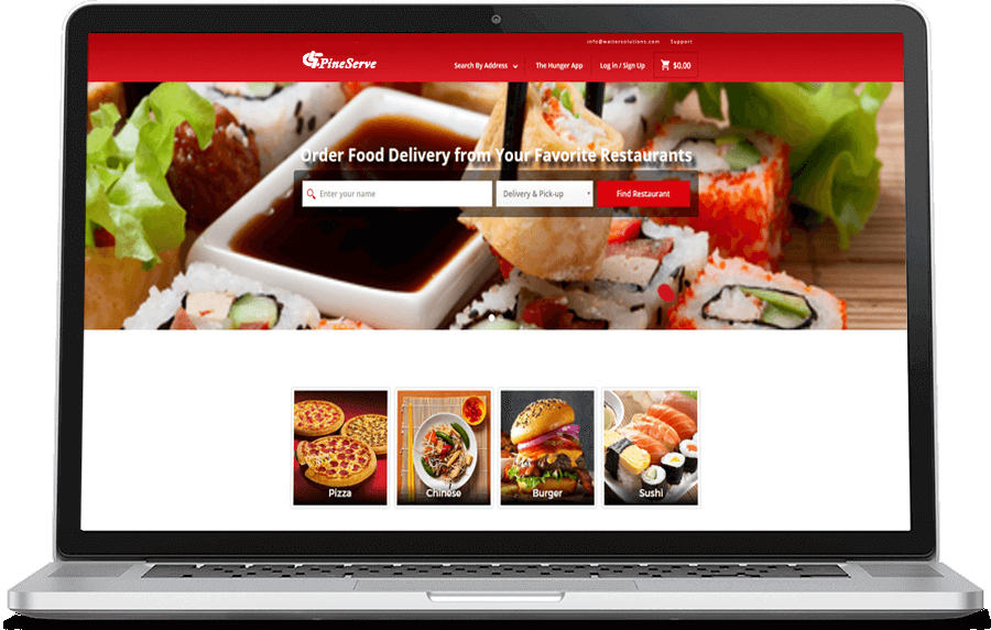 Online Ordering Ecommerce Software System App