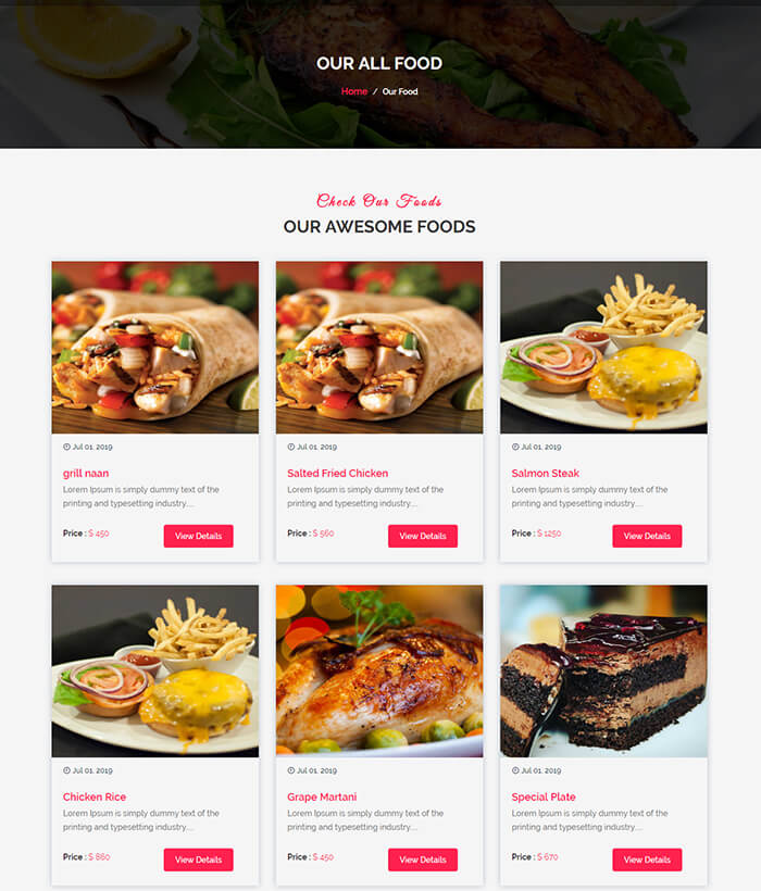 Online Ordering ecommerce Software System App