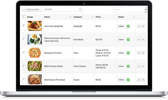 Online Ordering ecommerce Software System App