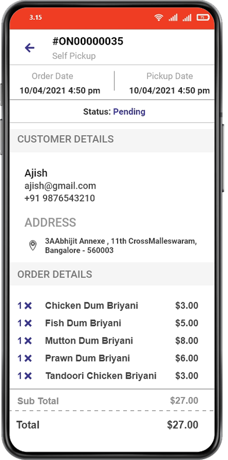 QR Code Ordering Software System App Digital Menu